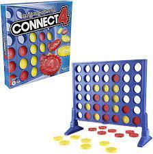 Connect 4 Grid Board Game by Hasbro 6+