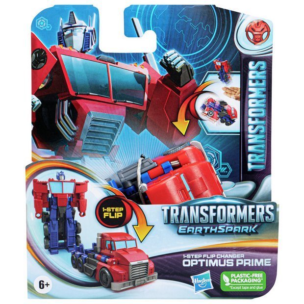 Optimus Prime Transformers EarthSpark One Step Flip Changer 6+