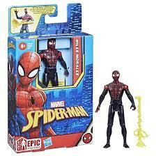 Spider-Man Miles Morales 4" Figure 4+ Epic Hero Series