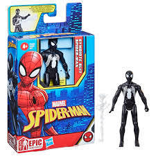 Spider-Man Symbiote Suit 4" Figure 4+ Epic Hero Series