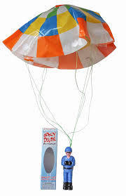 Sky Diver Parachute Soldier