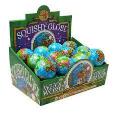 Squishy Foam Globe Earth Ball 3+