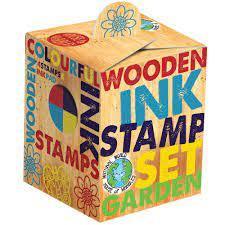 Wooden Garden Stamp Set by House of Marbles 3+