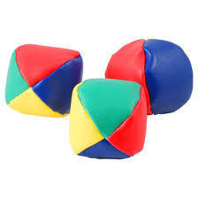 3 Pack Retro Juggling Balls 5+