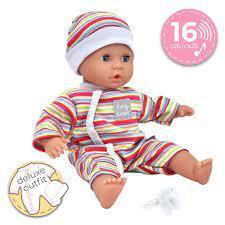 12'' Teeny Tiny Tears Baby with 16 Sounds 11004 10m+