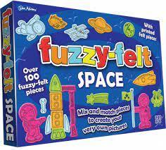 The Original Fuzzy Felt-Space Crafting Kit By John Adams