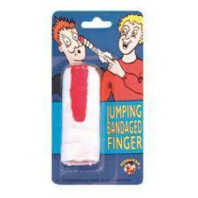 Funnyman Jokes Jumping Bandaged Finger Classic Trick