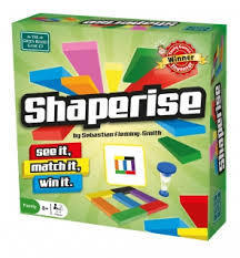 Shaperise The Memory Board Game by The Green Board Game 8+