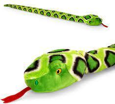 1m Keel Eco Snake Cuddly Soft Toy by Keel SE1165 0+ Plush