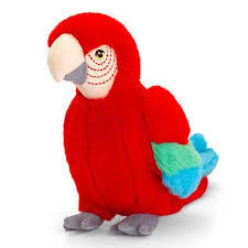 20cm Keel Eco Parrot by Keel Toys SE6180