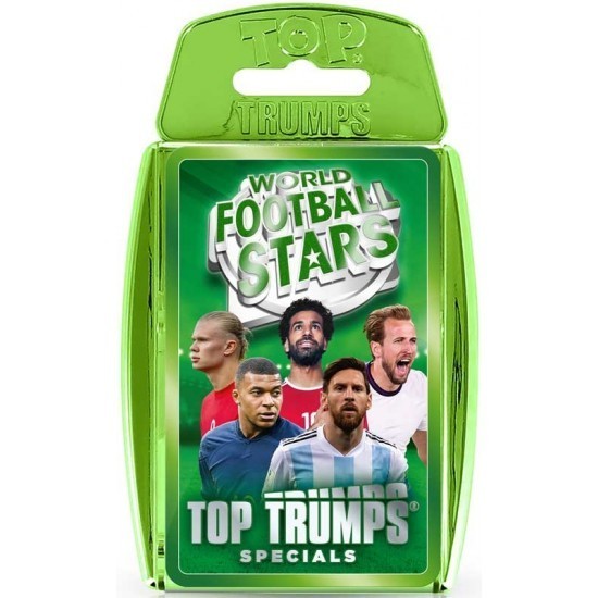 Top Trumps World Football Stars Card Game (2024 Refresh) 5+