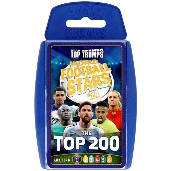 Top Trumps World Football Stars - The Top 200 5+