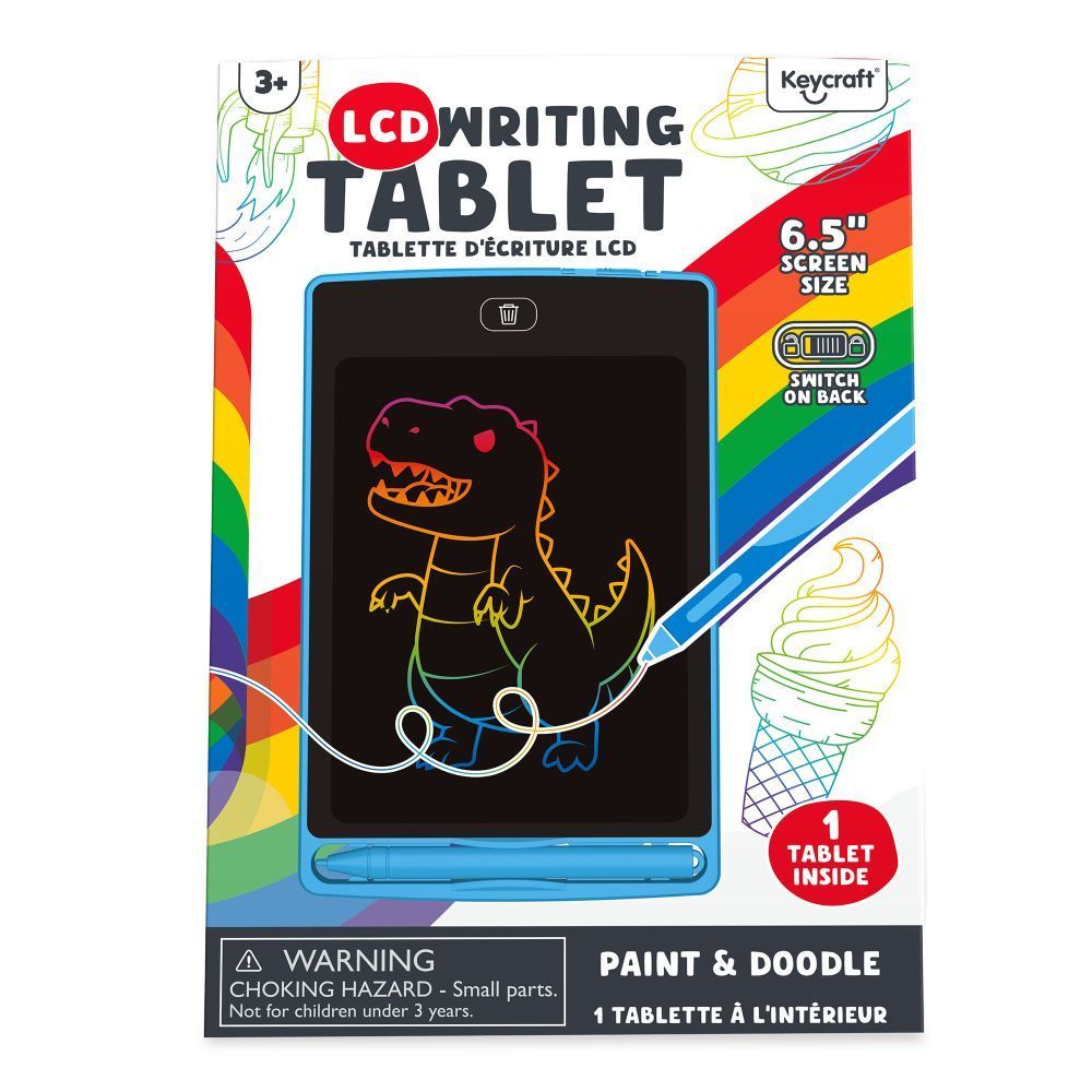 6.5" LCD Writing Tablet For Children To Paint & Doodle 3+