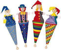 Pop Up Cone Puppet Classic Toy by Tobar