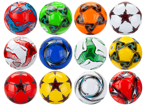 Size 5 Stitched Match Football Deflated 6+