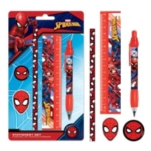 Spider-Man Web Strike 5 Piece Stationery Set