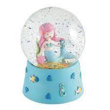 Wind Up Musical Mermaid Snow Globe by Floss and Rock