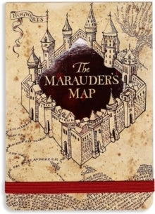 Harry Potter Marauder's Map Pocket Notebook
