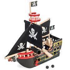 Barbarossa Pirate Ship TY246 by Le Toy Van 3+