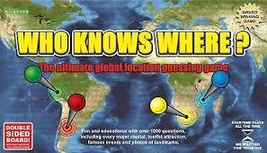 Who Knows Where? Map Game 14+