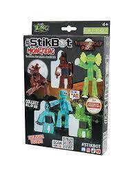 StikBot Monster WereWolf Pack 4+ S1528