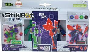 StikBot Legendz 2 Pack Raze Oni & Dominus 4+ S1532 V.2