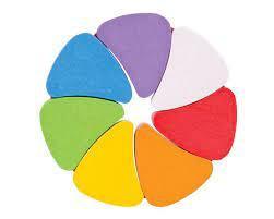 Rainbow Petals Wooden Baby Toy by Big Jigs Toys 0+