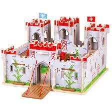Wooden King George's Castle By Big Jigs Toys JT154 3+