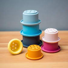 Silicone Stacking Cups 35053 By Big Jigs Toys 12m+