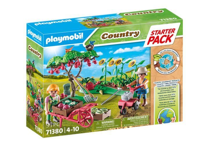 Playmobil Country Starter Pack Vegetable Garden 71380 4+