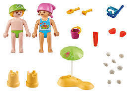 Playmobil Kids with Sandcastle 71581 4+ Toy
