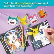 Pokemon Stained Glass Activity Book 6+