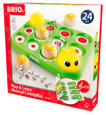 Brio Play and Learn Musical Caterpiller 30189