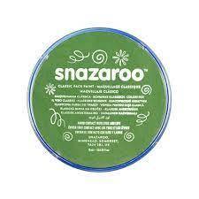 Green Snazaroo Face Paint - 18ml Pot