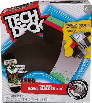 Tech Deck Bowl Builder 2.0 X-Connect Park Creator 6+