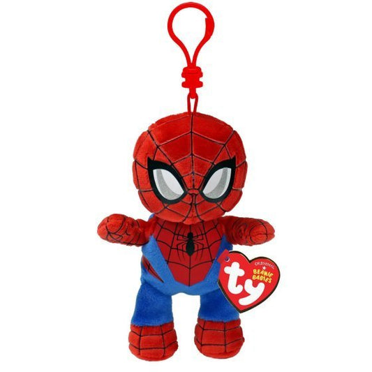 Spiderman Ty Marvel Key Clip Soft, Plush