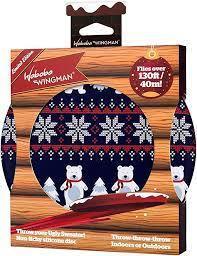Waboba Wingman Ugly Sweater Limited Edition Flying Discs 6+