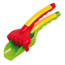 Shovel and Rake Set by Gowi Toys of Austria