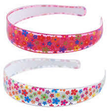C-Glitter Flower Headband by Pink Poppy PHB119