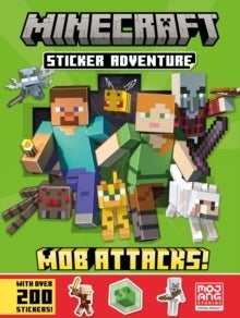 Minecraft Sticker Adventure Mob Attacks!