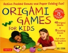 Origami Games for Kids Kit Includes 48 Sheets