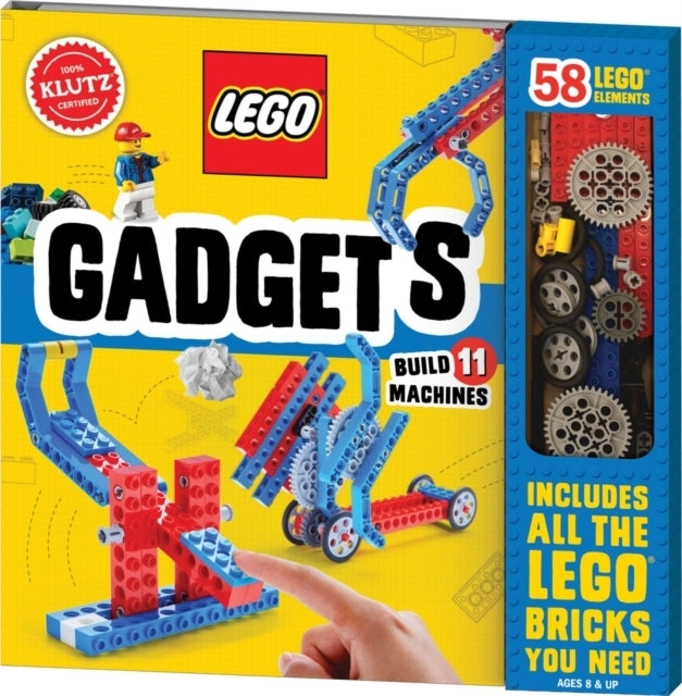 LEGO Gadgets 58 Technic Construction Pieces and Book by Klutz