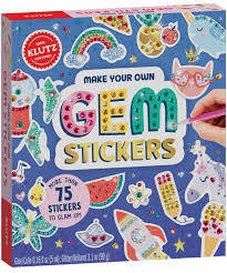 Make Your Own Gem Stickers by Klutz 4+