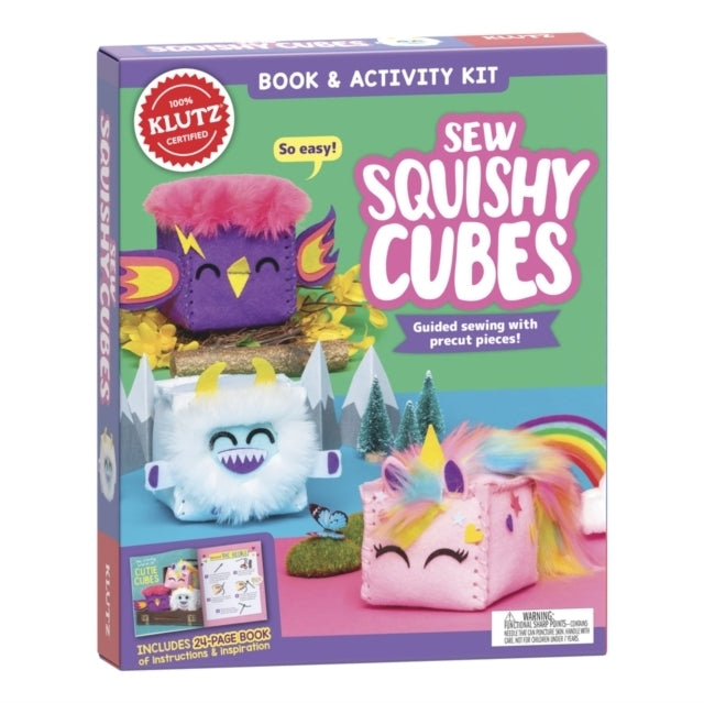 Easy-to-Sew Cutie Cubes By Klutz Books7+