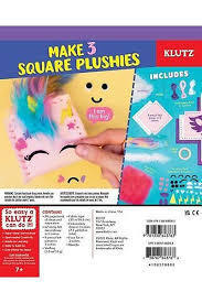 Easy-to-Sew Cutie Cubes By Klutz Books7+