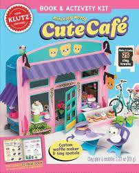 Make Your Own Mini Clay World Cute Cafe Set By Klutz 8+