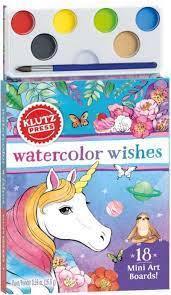 Watercoulor Wishes Painting Book By Klutz 6+