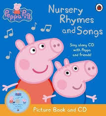 Peppa Pig Nursery Rhymes and Songs CD and Book