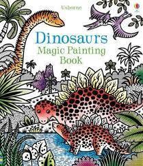 Magic Painting Dinosaurs Book with Brush by Usborne