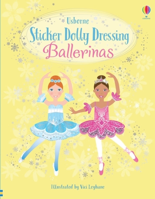 Sticker Dolly Dressing Ballerinas Book by Usborne 3+